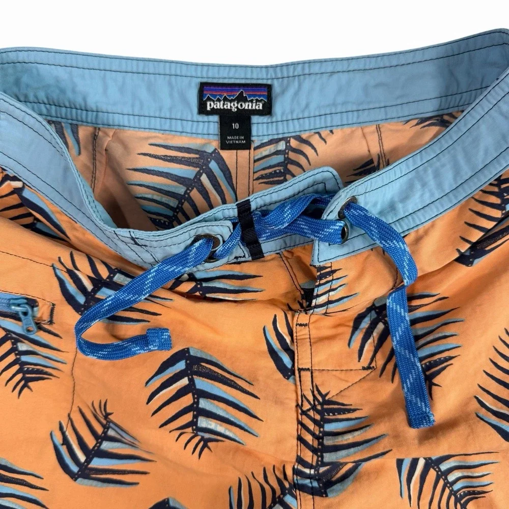 Patagonia Wavefarer Young Boys Board Shorts Swim Trunks Multicolor Size 10 Lot 2